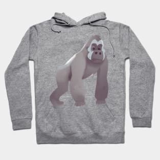 Cute Gorilla Drawing Hoodie